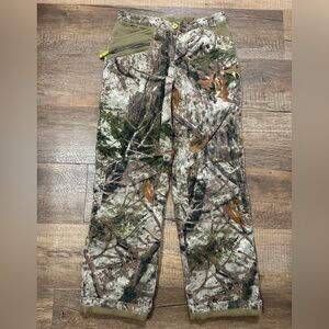 Camouflage Cabelas Fleece Lined Pants Youth Large